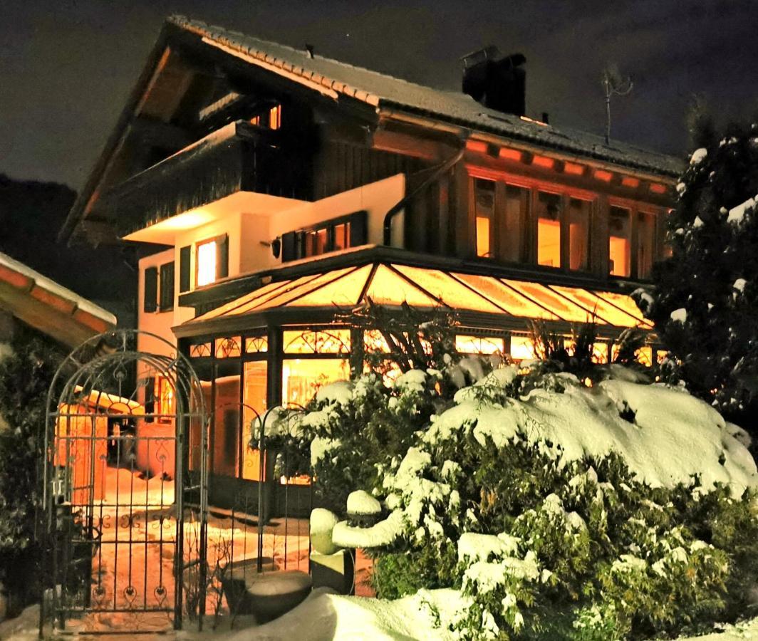 Konstanzer Bergblick Mit Wintergarten Oberstaufen Exterior photo