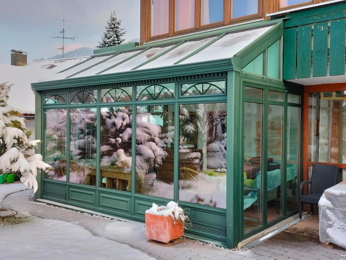 Konstanzer Bergblick Mit Wintergarten Oberstaufen Exterior photo